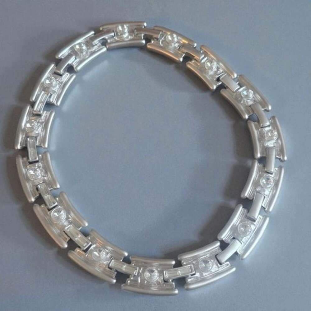 Crystal Silver Necklace